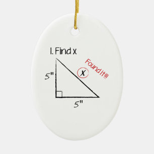 Find X Ceramic Ornament
