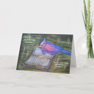 Find Your answers greeting card