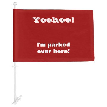 Find Your Car In The Parking Lot With Any Color Car Flag