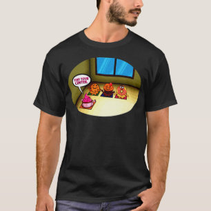 Find Your Center Cookie Cupcake Donut skateboard b T-Shirt