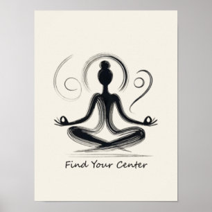 Find Your Center Poster