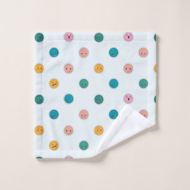 Find your Feelings Bath Towel Set (Wash Cloth)