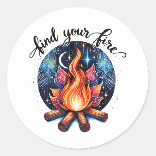 Find Your Fire Stickers