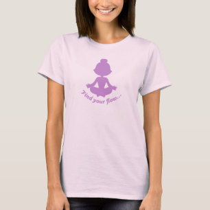 Find Your Flow T-Shirt (Purple)
