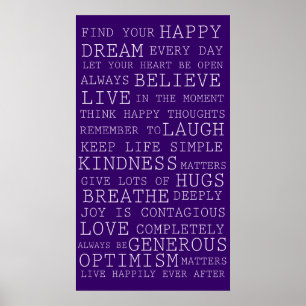 Find Your Happy Poster