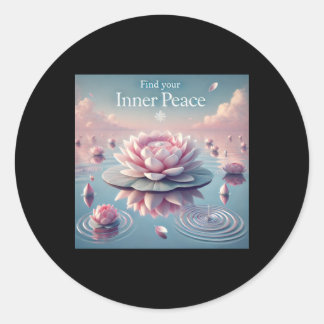 Find Your Inner Peace Awareness Campaign Sticker