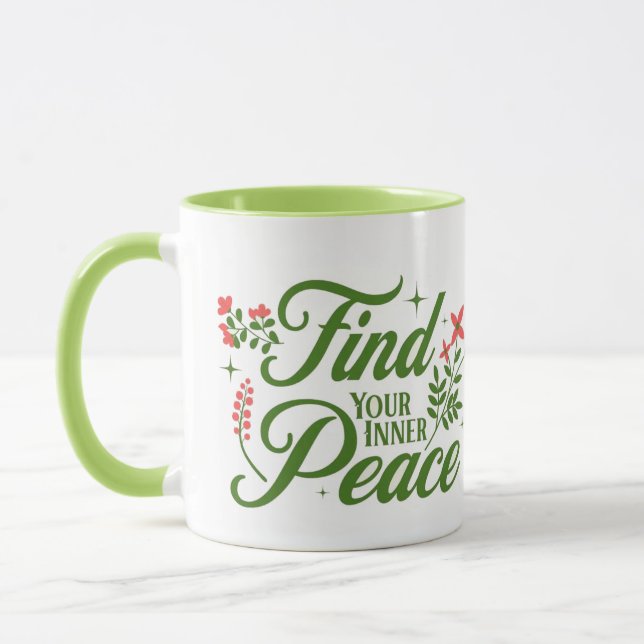 Find Your Inner Peace | Coffee Mug | (Left)