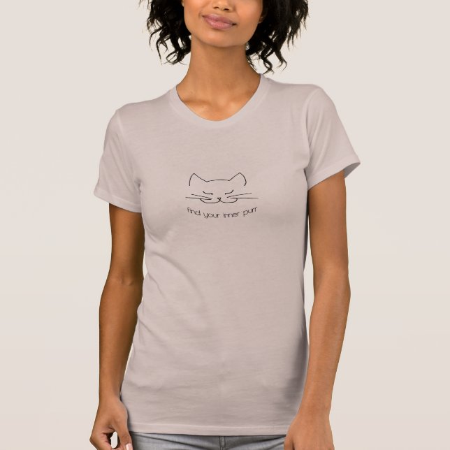 Find Your Inner Purr Women's Shirt (Front)