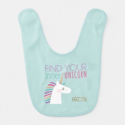 Find your inner Unicorn Baby Bib