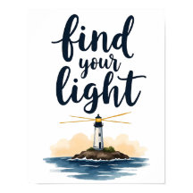 Find Your Light Lighthouse Inspiration