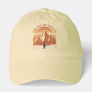 Find Your Own Mountain - the inspirational penguin Hat