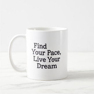 Find Your Pace Coffee Mug
