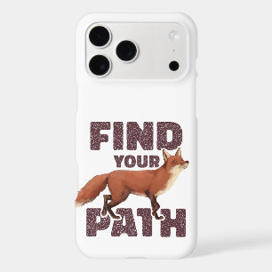 FIND YOUR PATH FOREST FOX iPhone 17 PRO MAX CASE
