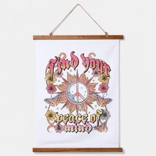 Find Your Peace of Mind Hanging Tapestry