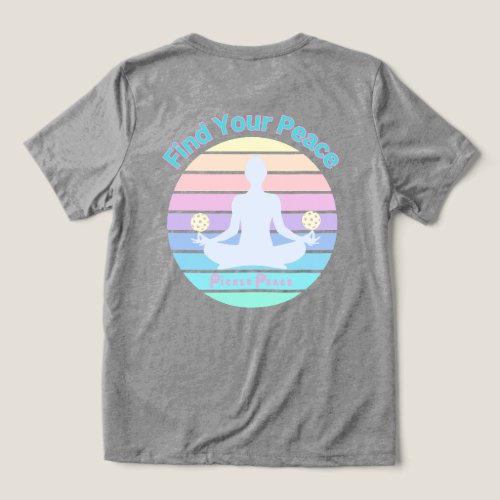 Find your Peace Tri-Blend Shirt