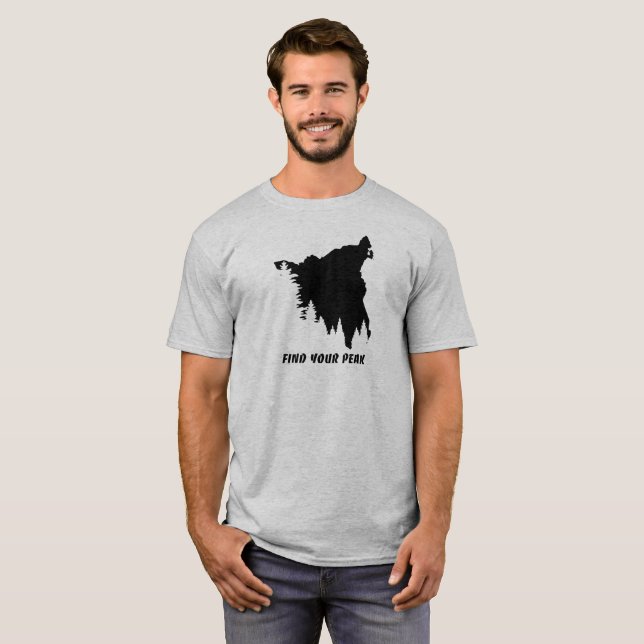 Find your peak T-Shirt (Front Full)