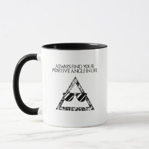 Find Your Positive Angle In Life Math Wisdom Mug