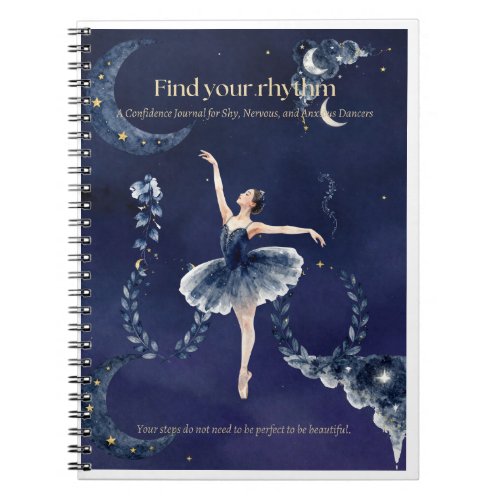 Find Your Rhythm Ballerina Notebook | Ava Solara