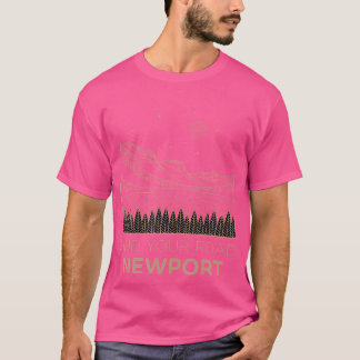 Find Your Road Outdoor Newport Nature New Hampshir T-Shirt