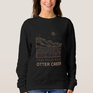Find Your Road Outdoor Otter Creek Nature Maine Hi Sweatshirt