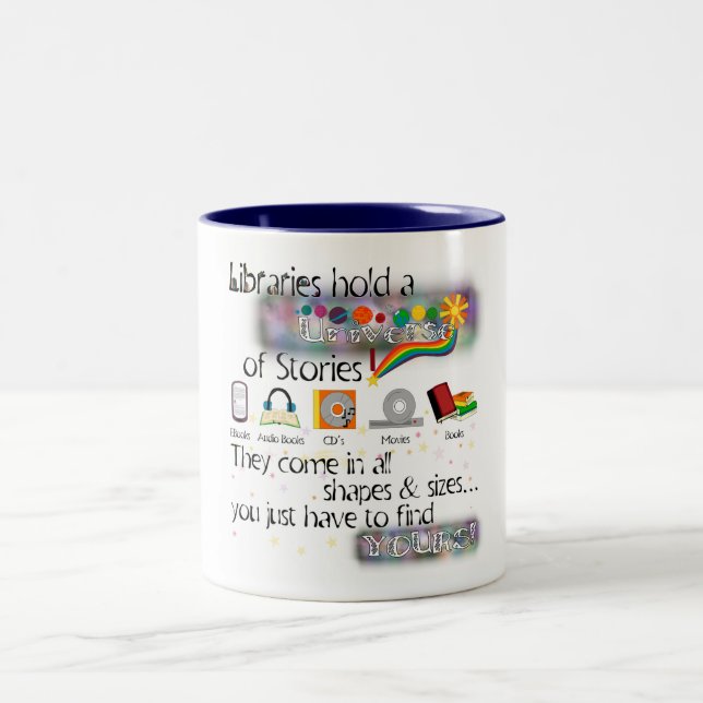 Find Your Story Two-Tone Coffee Mug (Center)