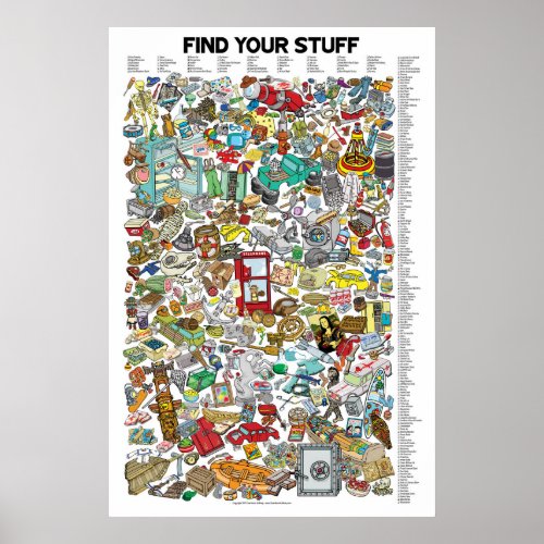 FIND YOUR STUFF Search for over 200 items Poster