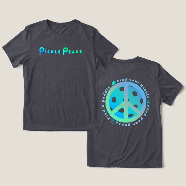 find your...... Tri-Blend shirt (Design Front & Back)