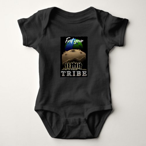 Find Your Tribe Baby Bodysuit