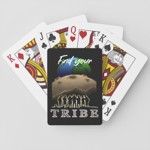 Find Your Tribe Playing Cards
