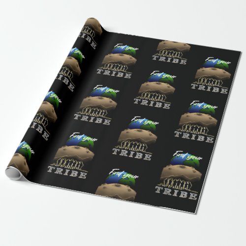Find Your Tribe Wrapping Paper