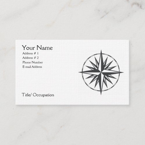 Find Your Way Business Cards