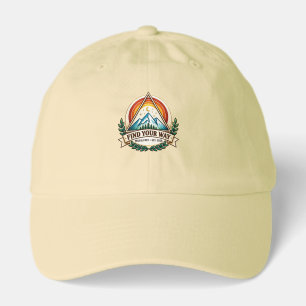 Find Your Way Vintage Mountain Hat