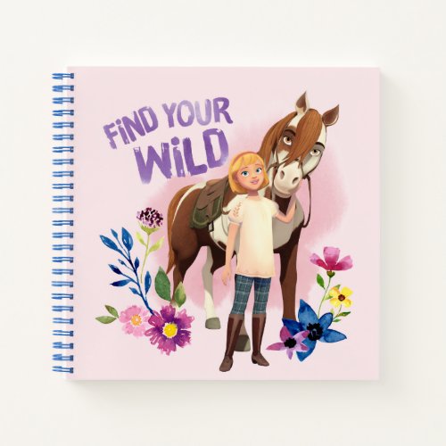 Find Your Wild Boomerang  Abigail Notebook
