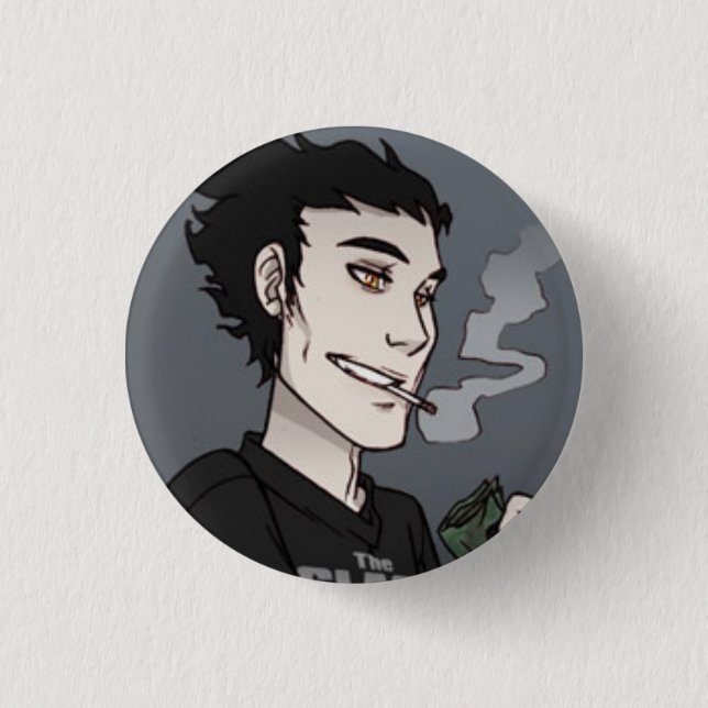FindChaos - Gaki Pinback Button (Front)