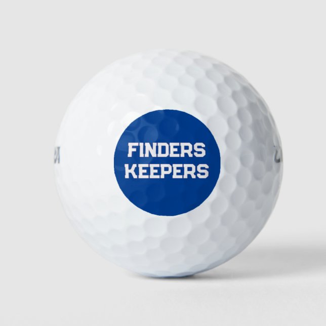 FINDERS KEEPERS GOLF BALLS (Front)