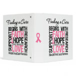 Finding a Cure For Breast Cancer Binder