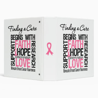 Finding a Cure For Breast Cancer Binder