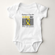 Finding a Cure Priceless - Neuroblastoma Cancer Baby Bodysuit