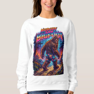 Finding Bigfoot Sasquatch Hiking Sweatshirt