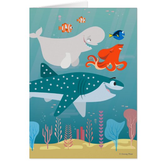 Finding Dory | A Journey Beneath the Sea Cards (Front)