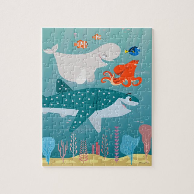 Finding Dory | A Journey Beneath the Sea Jigsaw Puzzle (Vertical)