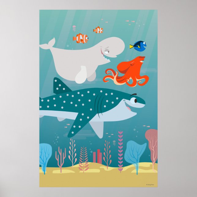 Finding Dory | A Journey Beneath the Sea Poster (Front)