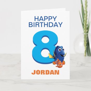 Finding Dory And Nemo Birthday Card by FindingDory at Zazzle