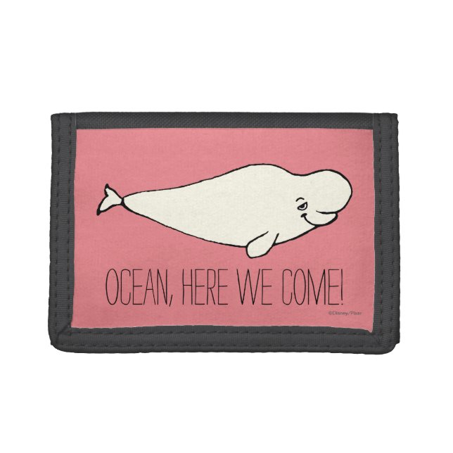 Finding Dory | Bailey Cartoon Trifold Wallet (Front)