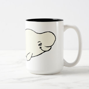 Finding Dory Bailey Cartoon Two-Tone Coffee Mug