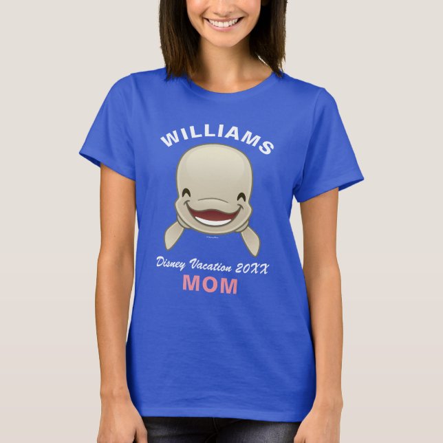 Finding Dory | Bailey Emoji - Family Vacation T-Shirt (Front)