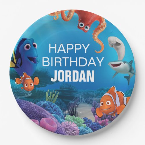 Finding Dory Birthday Paper Plates