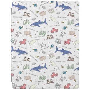 Finding Dory Cartoon White Pattern iPad Smart Cover