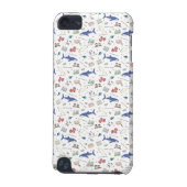 Finding Dory Cartoon White Pattern iPod Touch 5G Case (Back)