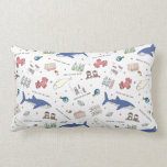 Finding Dory Cartoon White Pattern Lumbar Pillow